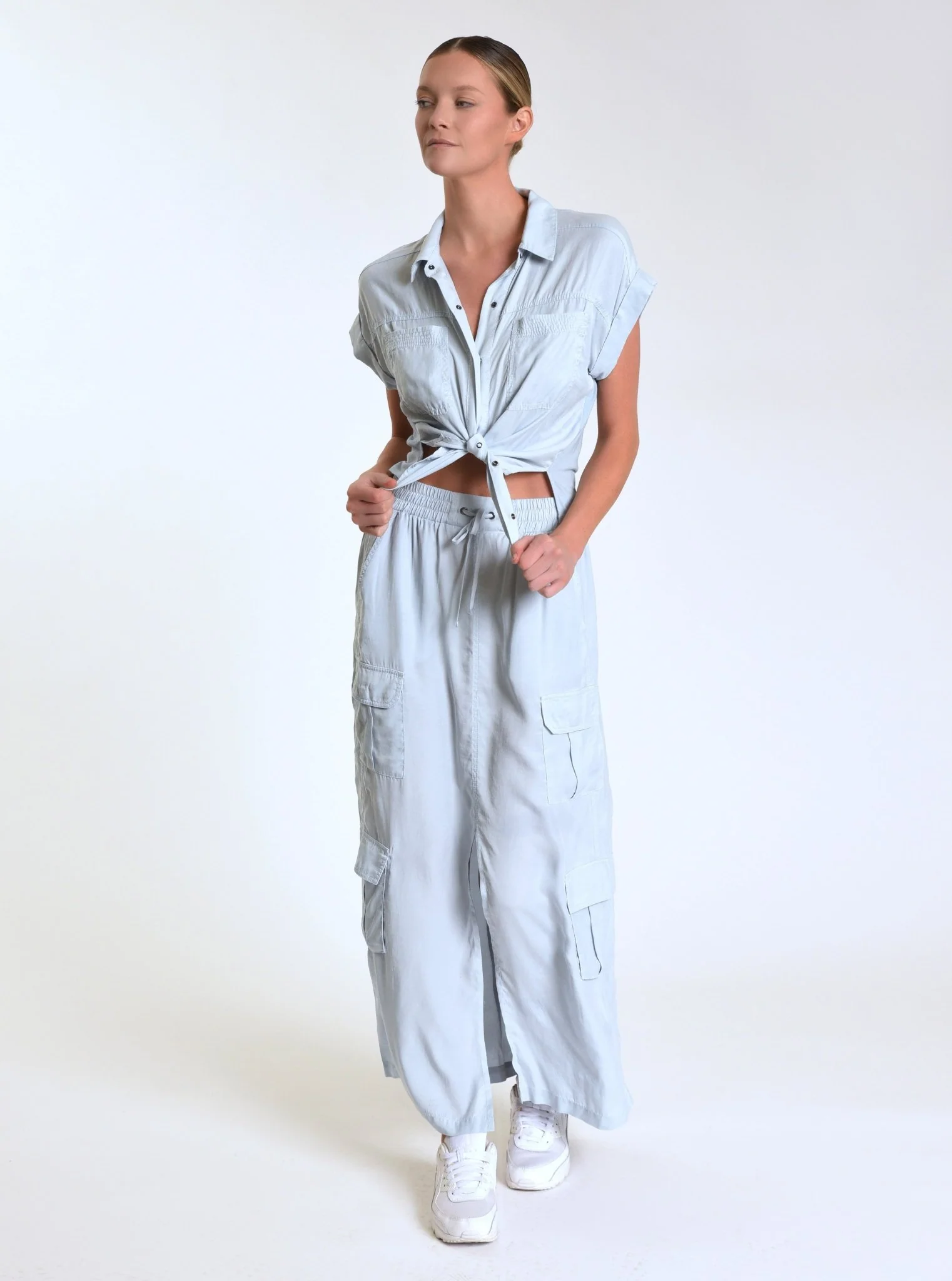 $49-$79 Phoenix Tencel Cargo Skirt - Image 12