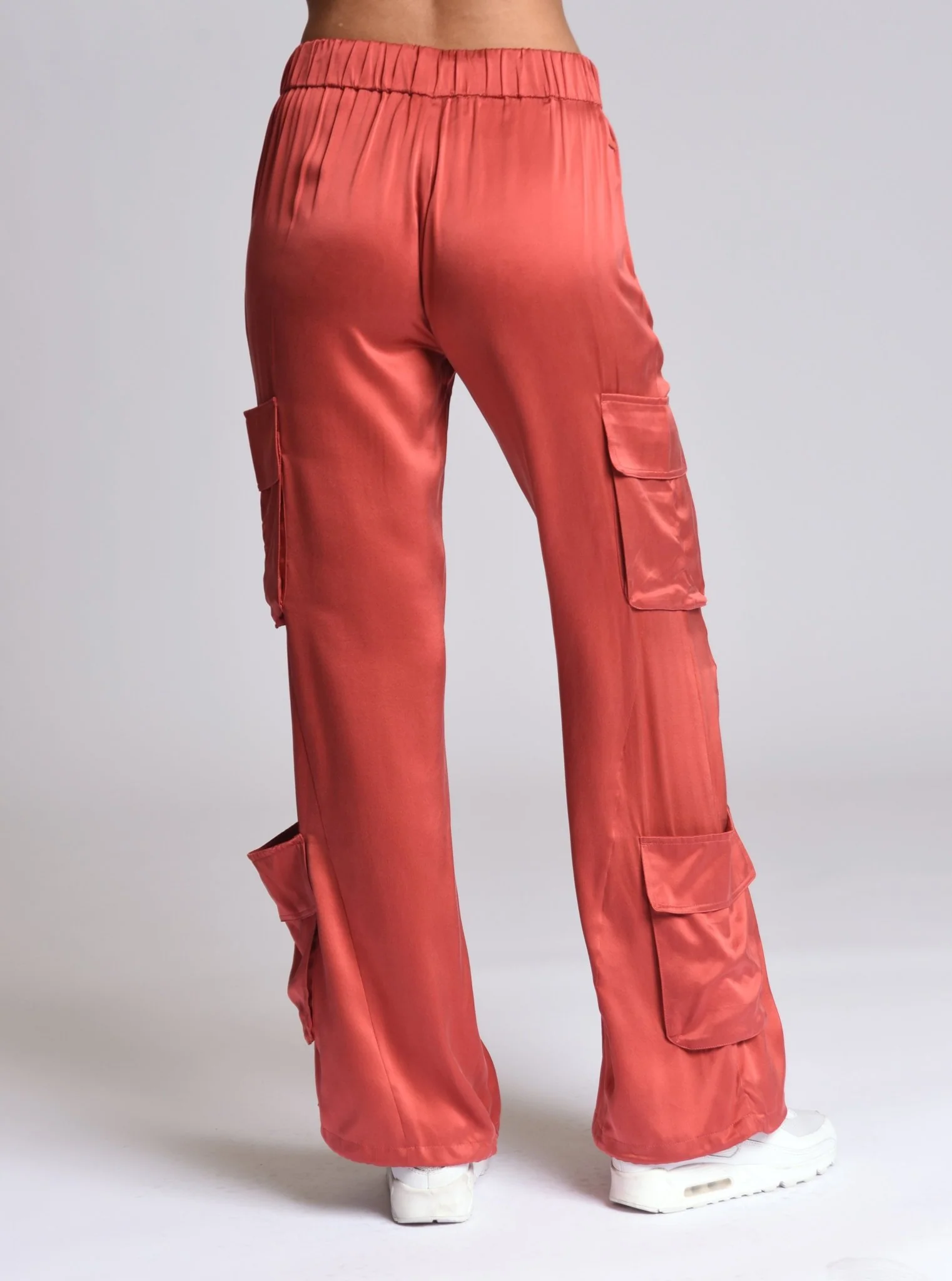 $25 Chelsea Silk Wide Leg Cargo Pant FINAL SALE - Image 18