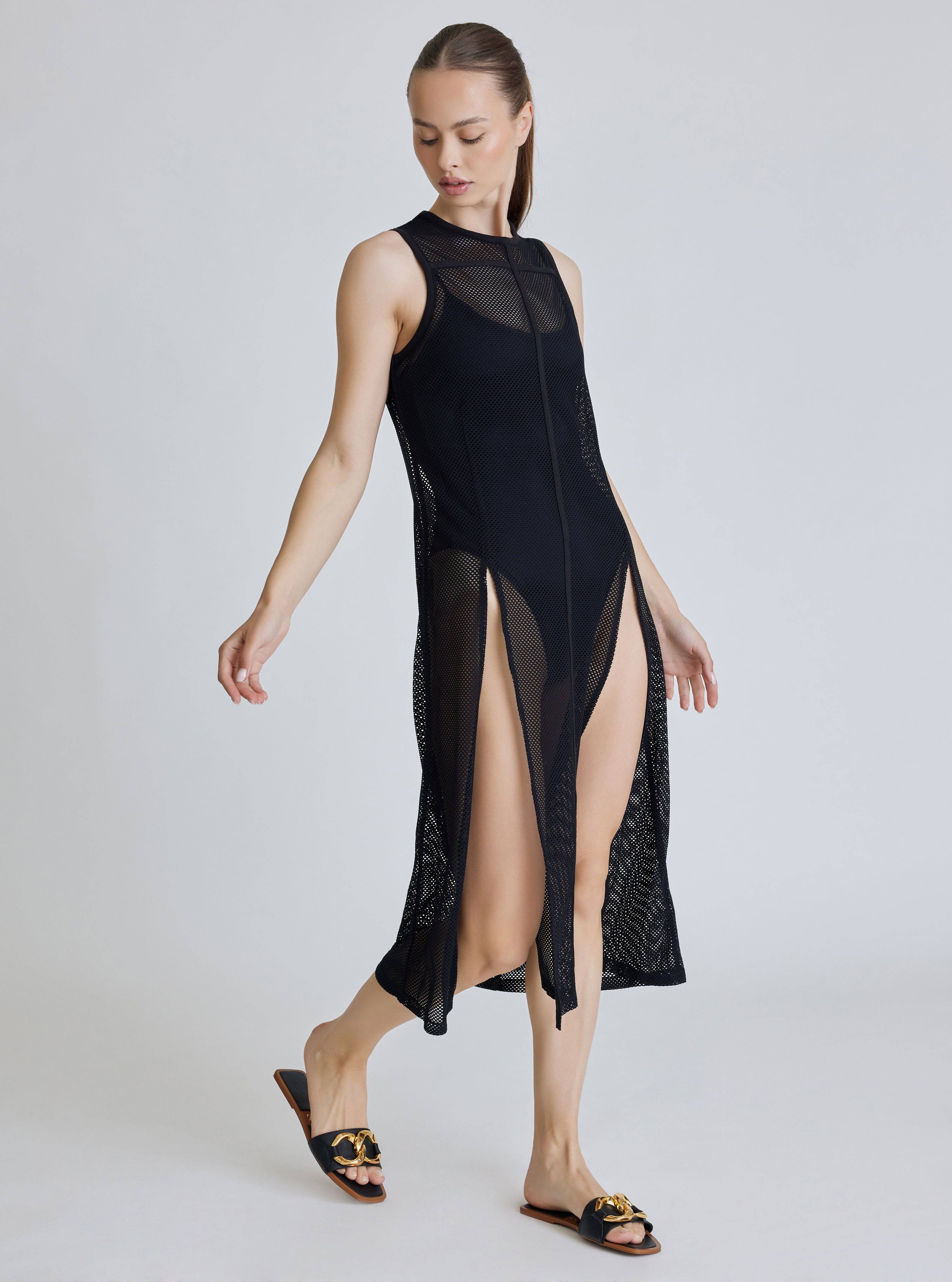 $49 Taiyo Mesh Tunic - Black - FINAL SALE - Image 4