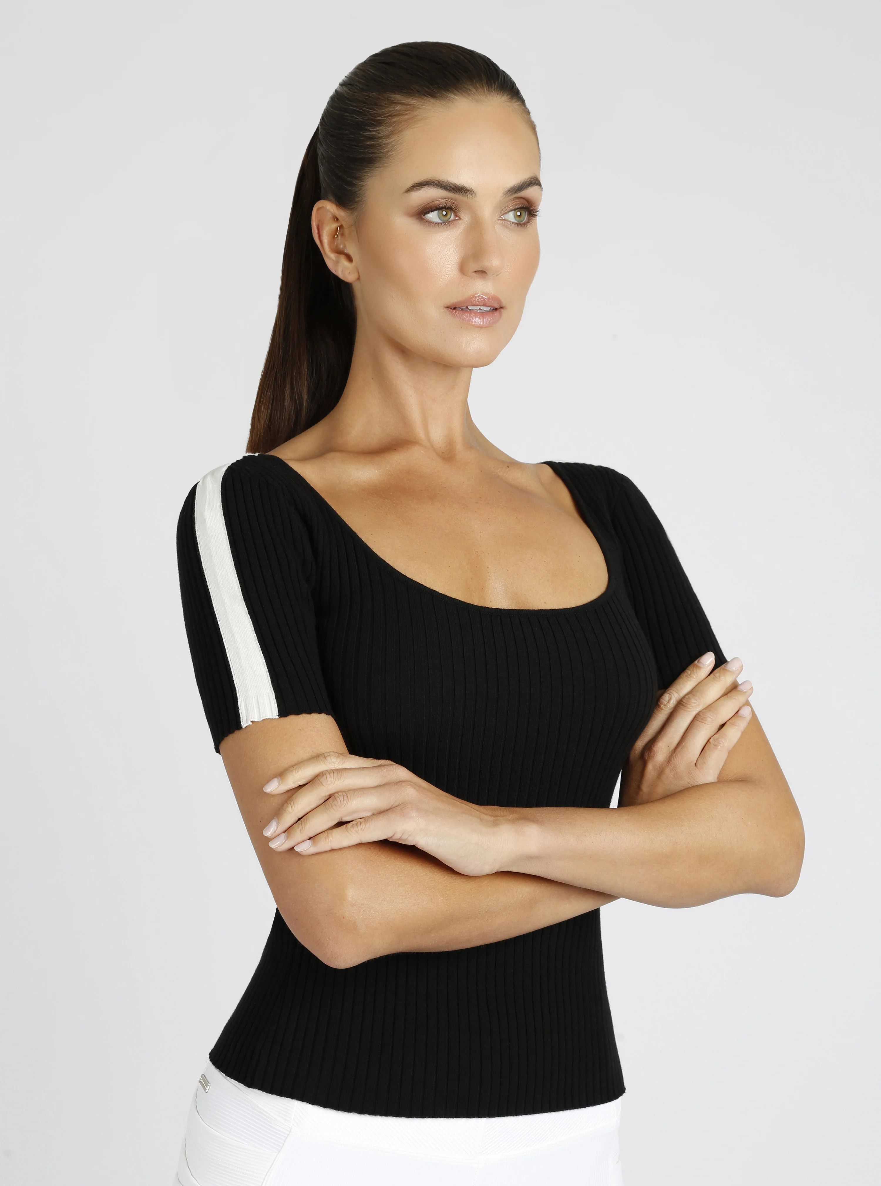 $69 Mackenna Scoop Neck Sweater - Image 4