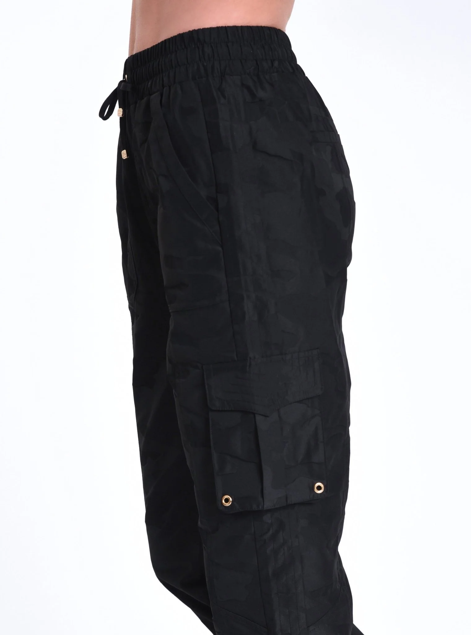 $79 New Camo Pant Gold Trims - Image 5
