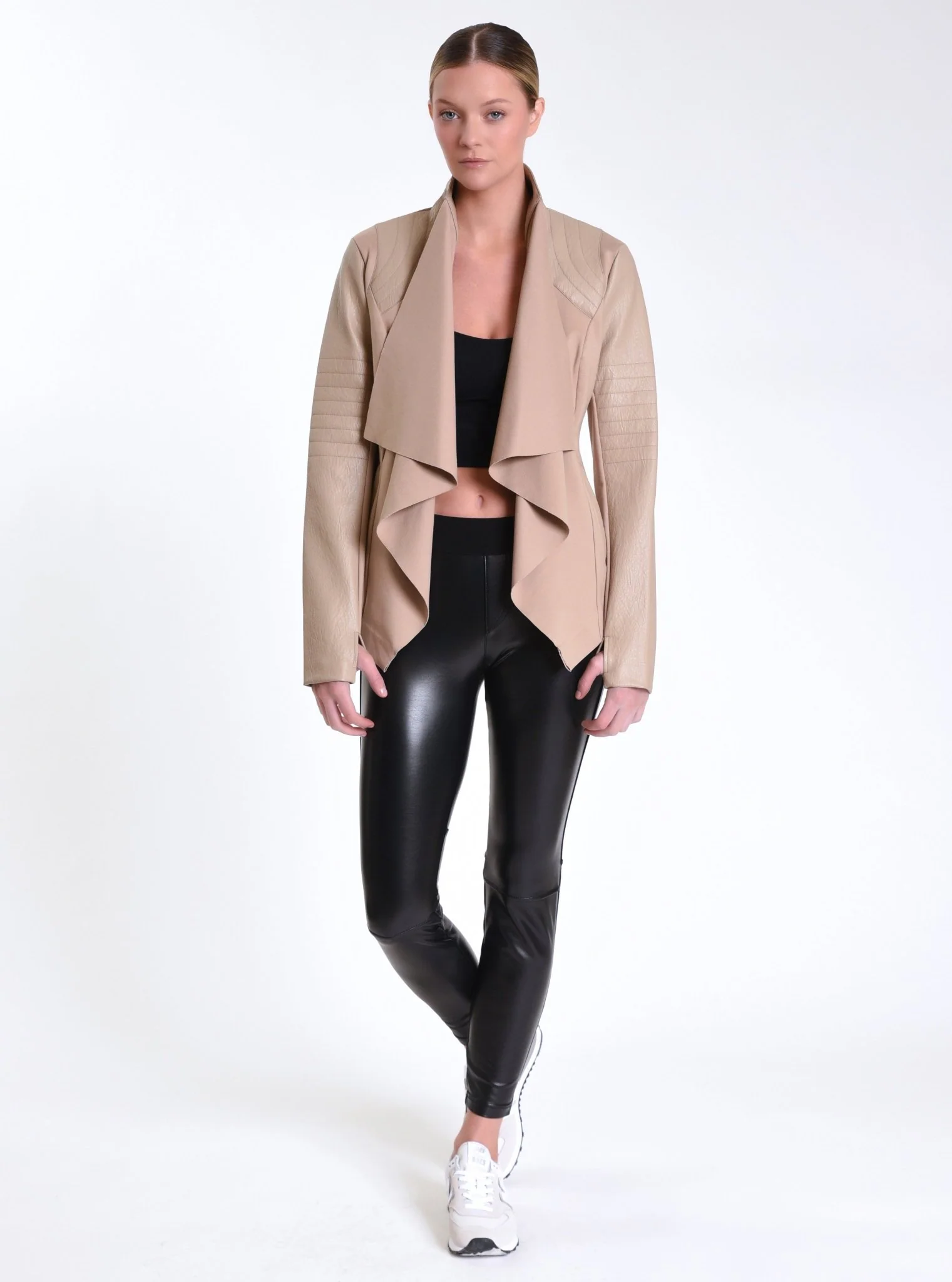 $99-$129 Drape Front Jacket - Image 14