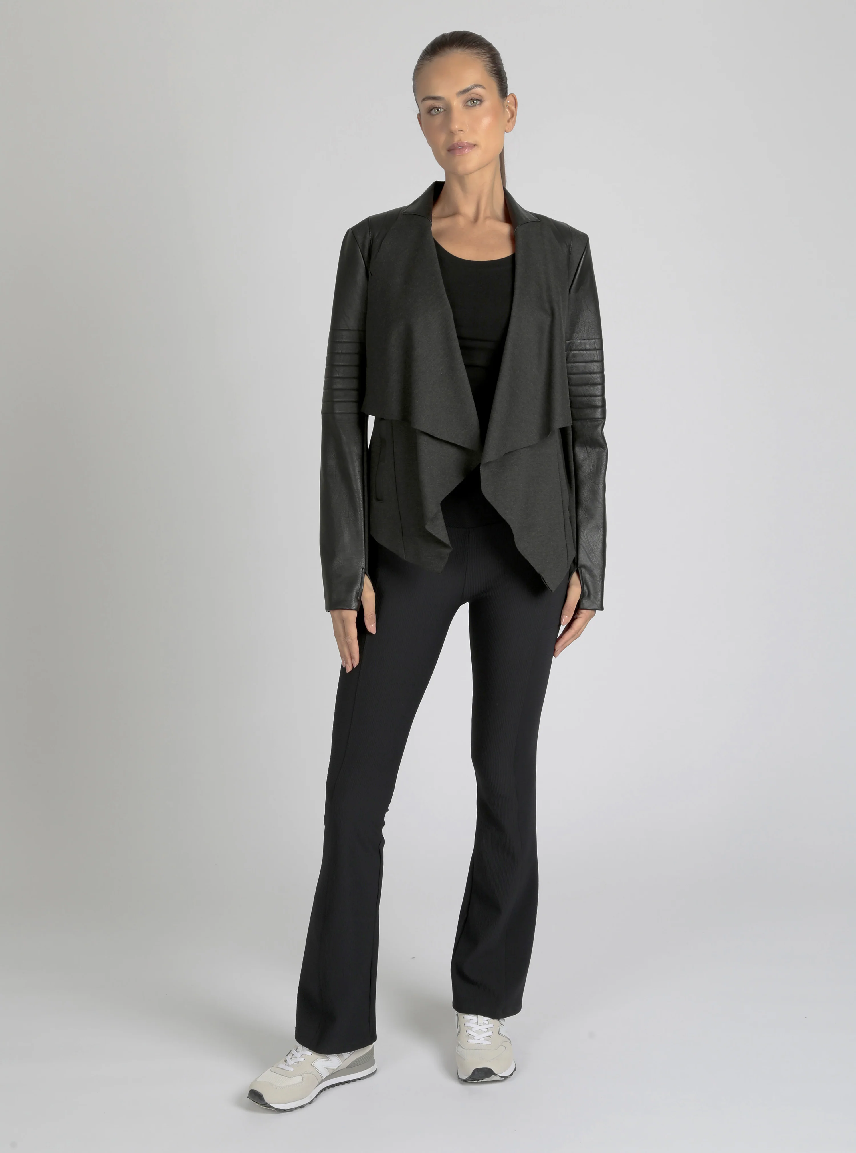 $99-$129 Drape Front Jacket - Image 4