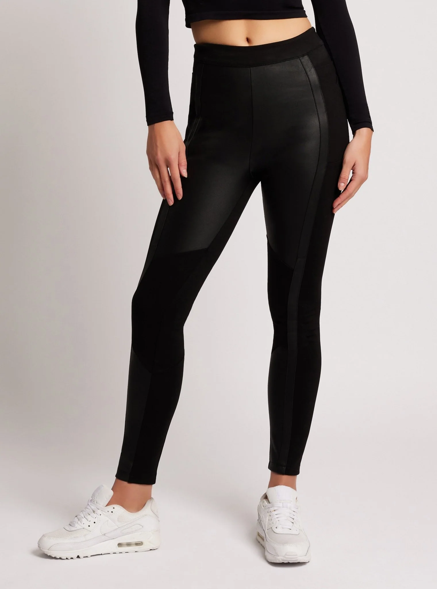 $99 Ponte Leather Legging Final Sale - Image 7