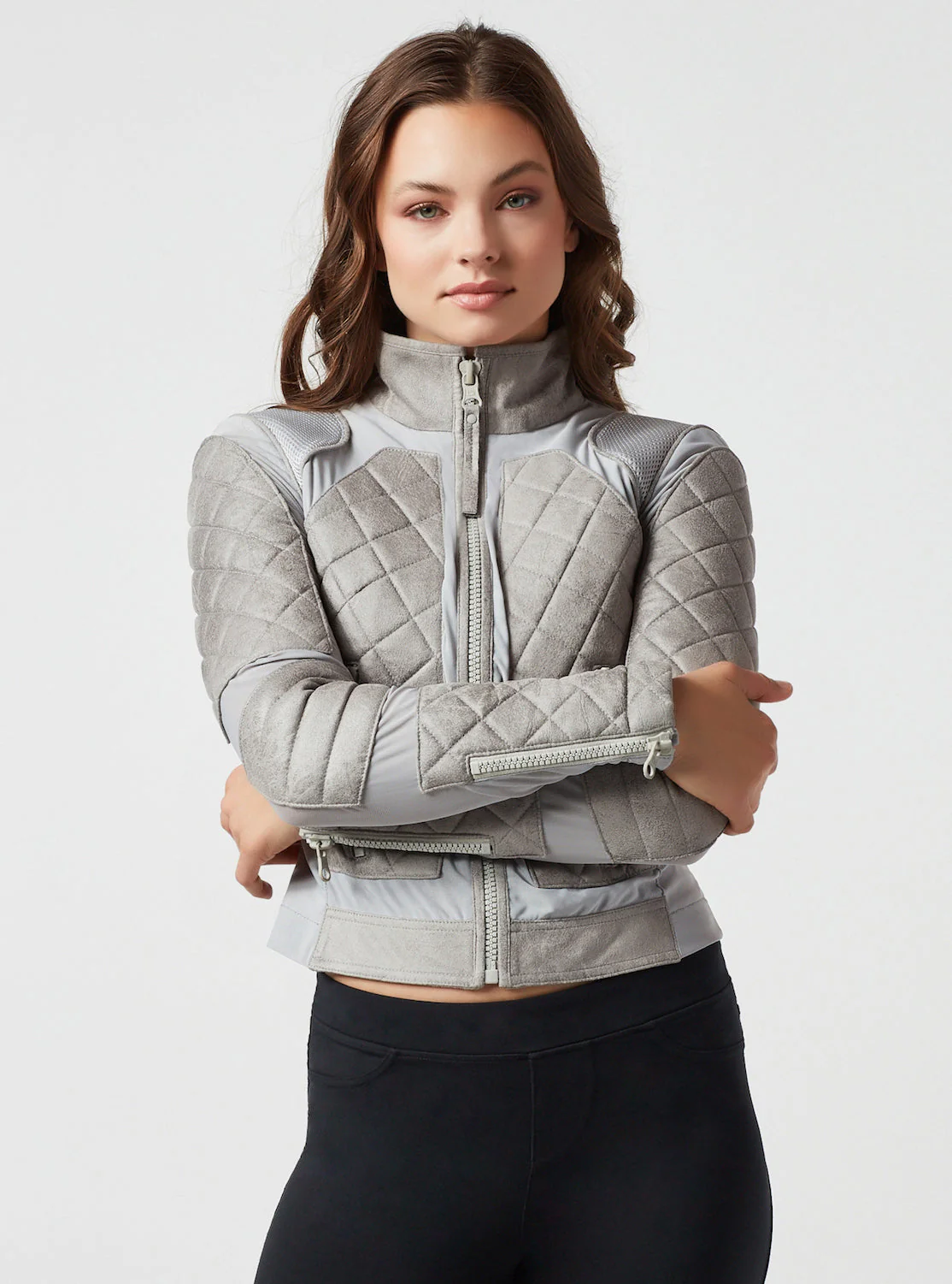 Vintage Mesh Moto Jacket - Image 3